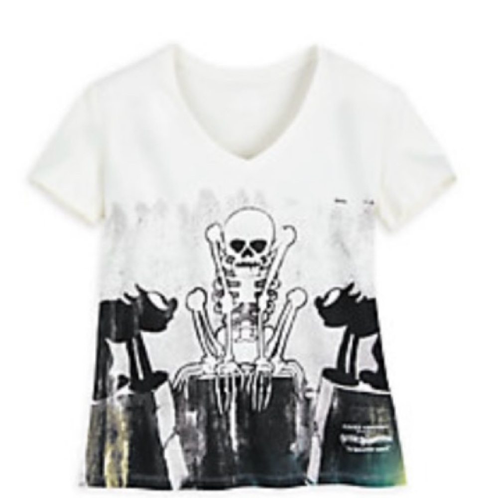 Disney Silly Symphonies The Skeleton Dance Shirt, Size 1xl